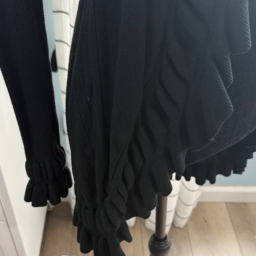 Ya Los Angeles Black Textured Sweater - Picture 3 of 5